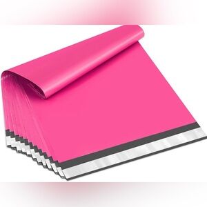 Polymailers 20 10x13 and 20 2 inch stickers Packaged With Posh Love Neon Pink